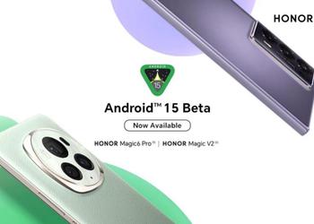 Honor запускает бета-тестирование Android 15 на Magic6 Pro и Magic V2
