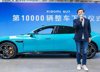 Xiaomi produced 10,000 SU7 electric cars ...