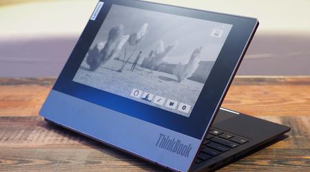 CES 2020: Lenovo презентувала ноутбук ThinkBook Plus із додатковим екраном E-Ink, як у Kindle, на кришці