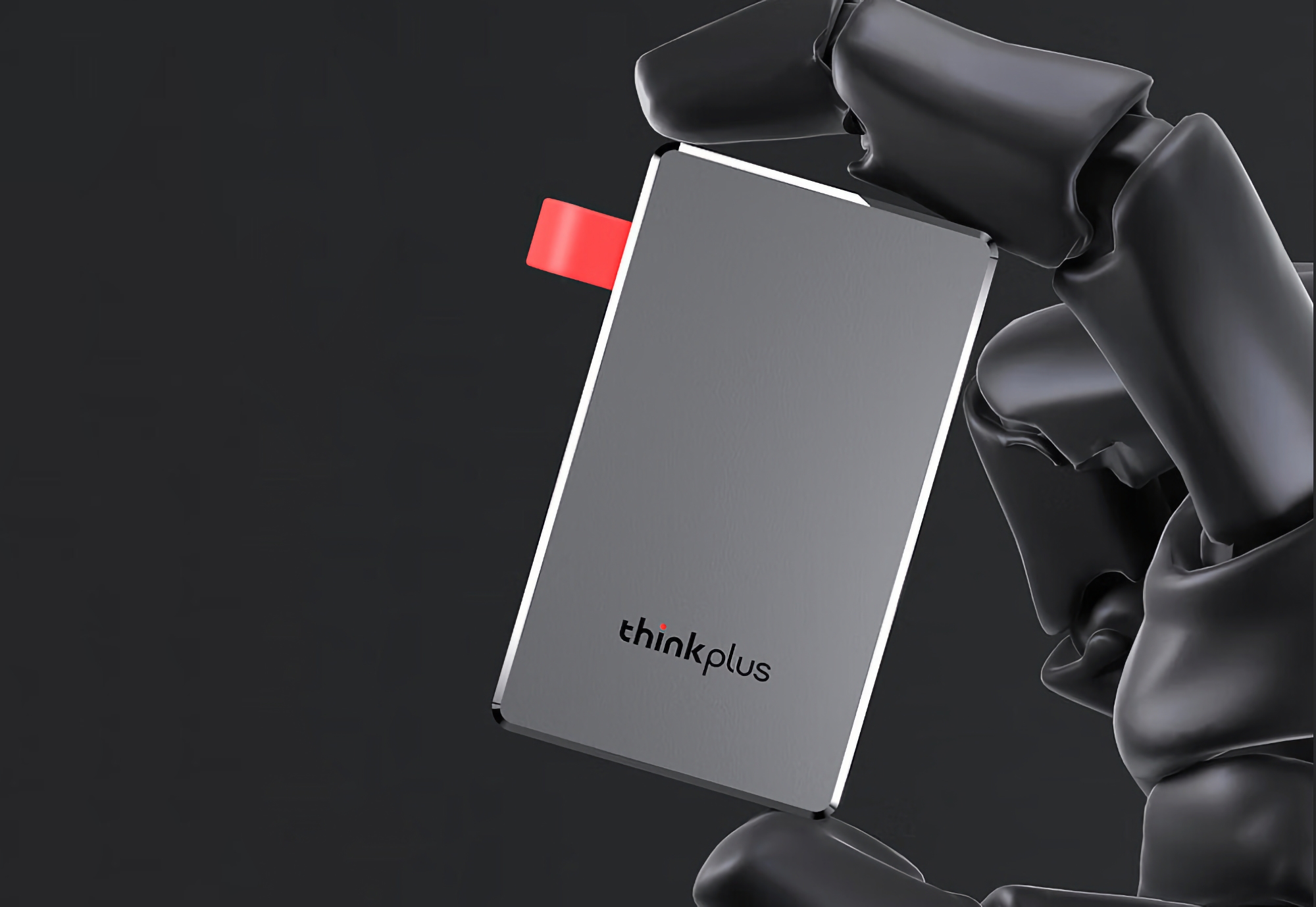 Lenovo представила портативний SSD-накопичувач ThinkPlus із об'ємом до 1 ТБ та ціною від $55