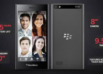 MWC 2015: BlackBerry Leap и прототип смартфона с изогнутым экраном и QWERTY-клавиатурой