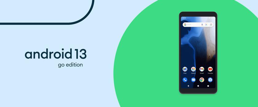 Google анонсировала Android 13 (Go edition): новая операционная система для бюджетных смартфонов