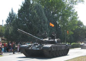 Северная Македония отправила в Украину танки Т-72, которые ей передала россия