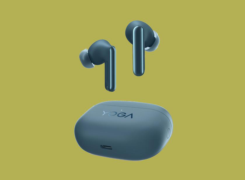 Lenovo Yoga True Wireless Stereo Earbuds: TWS-наушники с ANC и защитой IPX4 за $69