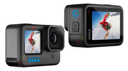 GoPro Hero 10 Black action camera revealed in official renders: new GP2 processor and old design