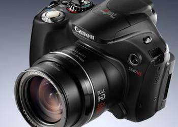 Canon PowerShot SX40 HS: 35-кратный оптический зум и поворотный дисплей