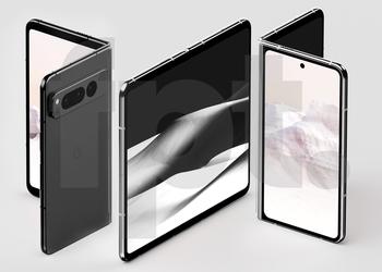 Джон Проссер показал как будет выглядеть Pixel Fold: первый складной смартфон Google с двумя экранами, тройной камерой и ценой $1799