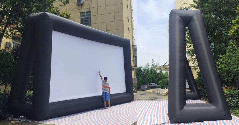 Fitnessandfun 33' Huge outdoor blow up movie screen