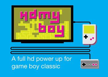 HD-апгрейд hdmyboy к 25-летию портативной игровой консоли Game Boy
