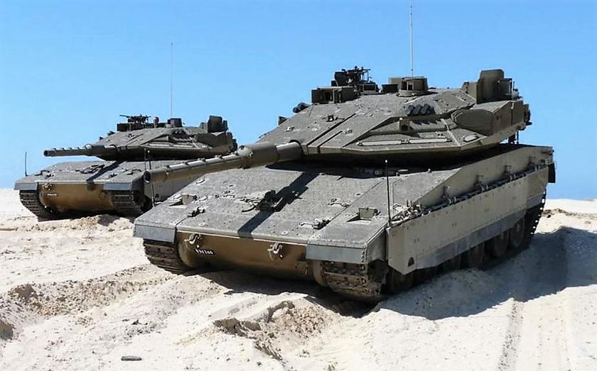 Армия Израиля получит танки нового поколения Merkava 5 Barak