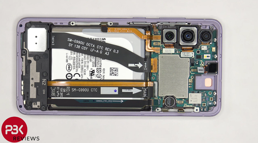 Samsung Galaxy S21 FE порадовал хорошей ремонтопригодностью