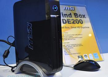 MSI WindBox DE200: неттоп с Blu-ray и видео GeForce 9400M