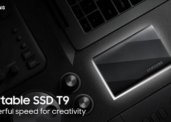 Samsung Portable SSD T9: объём памяти до 4 ТБ, интерфейс USB 3.2 Gen 2×2 и скорость чтения данных до 2000 МБ/с
