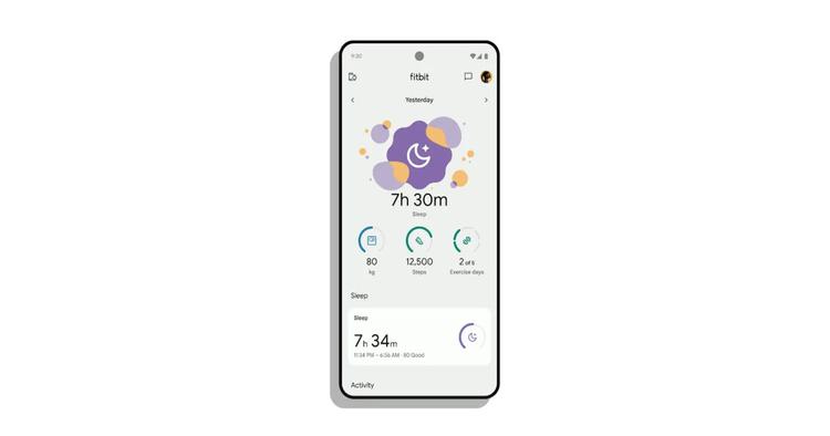 Fitbit-appen ger uppdaterad sömnstatistik