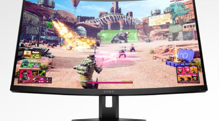 HP unveiled a new gaming monitor with a curved 27-inch 2K screen