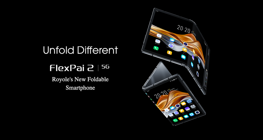 Royole FlexPai 2: конкурент Galaxy Z Fold 2 с гибгим OLED-дисплеем, чипом Snapdragon 865 и ценником в $1471