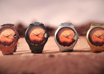 INTERSTELLAR RED 3.721: краудфандинговые часы, разработанные совместно с NASA, они посвящены миссии Perseverance и несут в себе пылинки с Марса