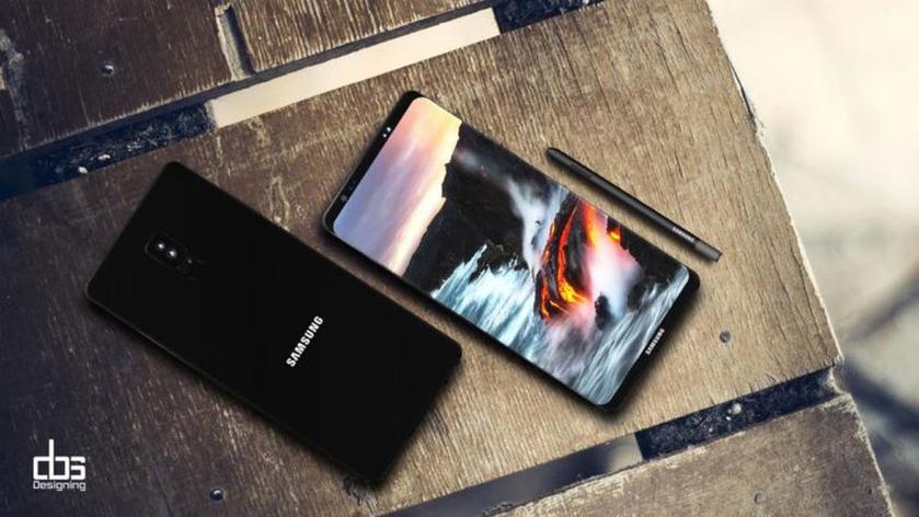 Очередная утечка информации о Samsung Galaxy Note 8