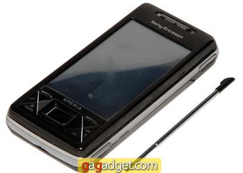 Sony Ericsson XPERIA X1 своими глазами: внешний вид (видео)