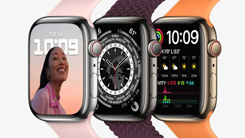 Официально: смарт-часы Apple Watch Series 7 поступят в продажу 15 октября