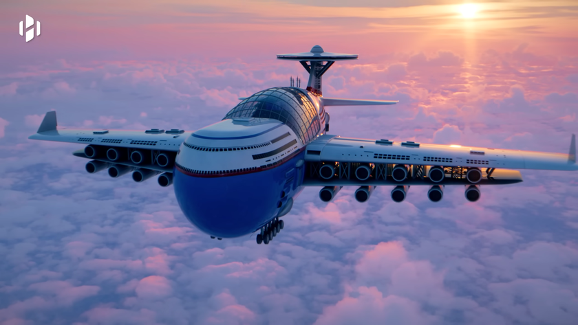 Sky Cruise – воздушный отель с ядерными двигателями на 5000 пассажиров, который сможет летать годами