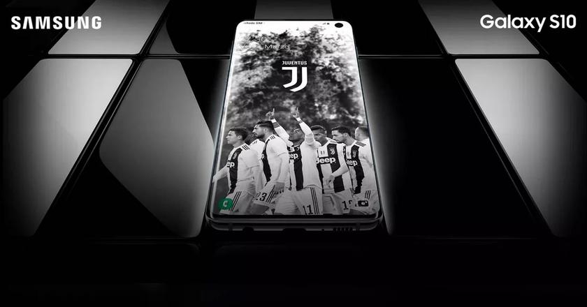 Samsung выпустила версию Galaxy S10 вместе с чемпионом Италии по футболу