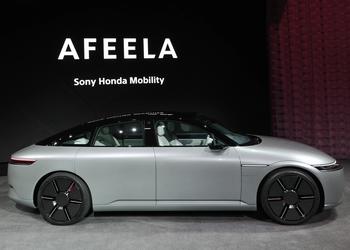 Sony показала прототип автомобиля Afeela, который появится в 2026 году