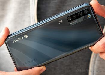 64-МП камера, Snapdragon 870 и 1024 ГБ памяти – известны характеристики ZTE Axon 40