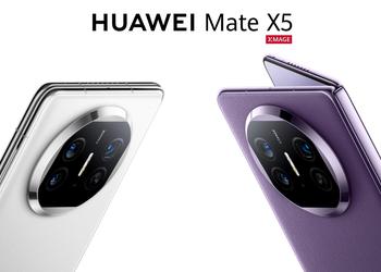 Huawei Mate X5 – почти копия Mate X3 с чипом Kirin 9000s, увеличенным аккумулятором и операционной системой HarmonyOS 4.0