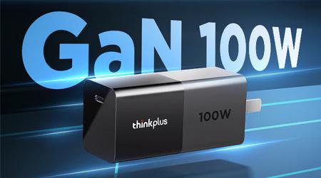 Lenovo Thinkplus Lipstick: 100W compact GaN charger for $48