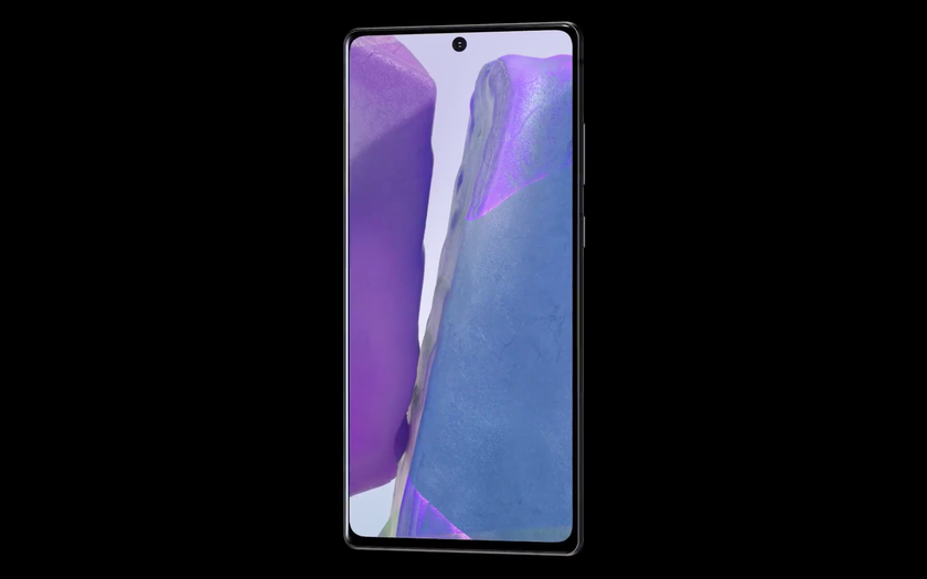 Evleaks опубликовал 3D-рендер Samsung Galaxy Note 20: плоский дисплей с отверстием по центру и тройная камера