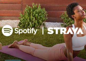 В приложении Strava появилась интеграция с сервисом Spotify