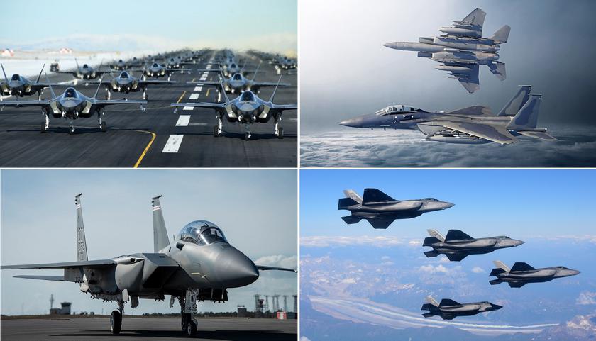 ВВС США впервые в новейшей истории приобретут 72 истребителя – служба запросила средства для заказа 48 самолётов F-35 и 24 модернизированных F-15EX
