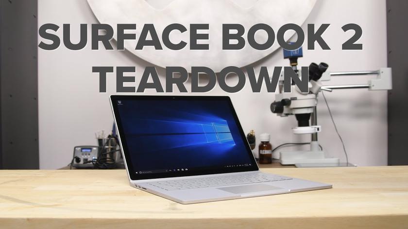 Ноутбук Microsoft Surface Book 2 станет кошмаром для ремонтника