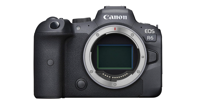 Canon EOS R6 camera for interviews