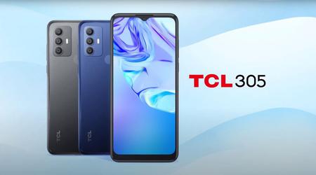 TCL 305 - Android 11 Go, Helio A22, LCD screen and big battery for €205