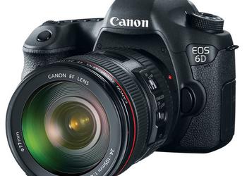 Canon EOS 6D: полнокадровая зеркалка на 20 МП с Wi-Fi и GPS за $2100 (в США)
