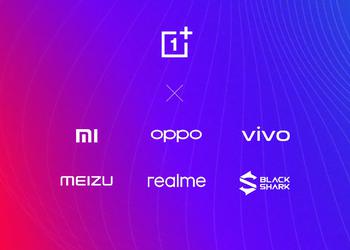 OnePlus, Realme, Black Shark и Meizu присоединились к альянсу P2P передач Xiaomi, OPPO и Vivo