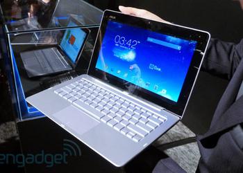 Гибридный ноутбук-планшет ASUS Transformer Book Trio с Android и Windows 8