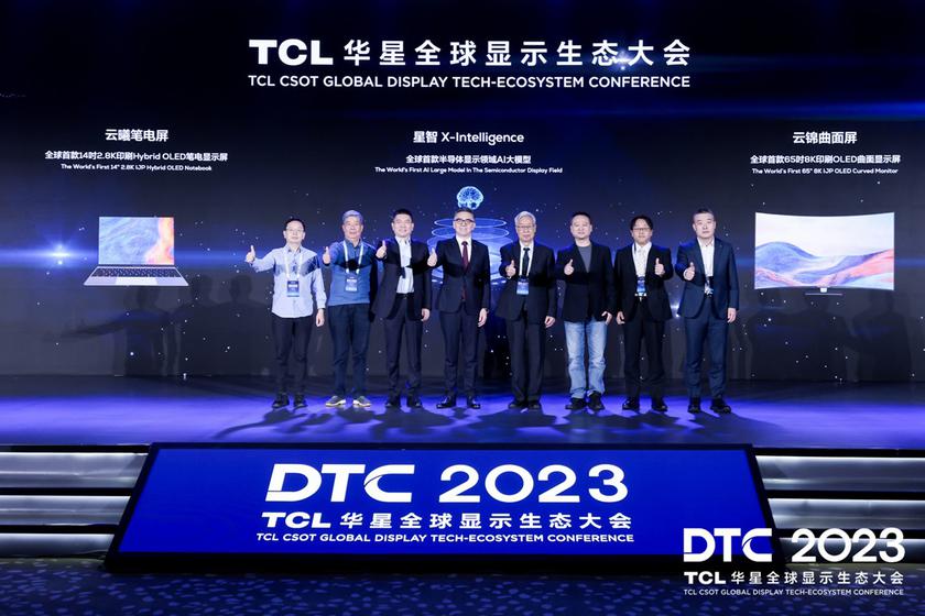 TCL представила куполообразную панель 4K OLED с частотой обновления 120 Гц и дисплей 8K 2D/3D