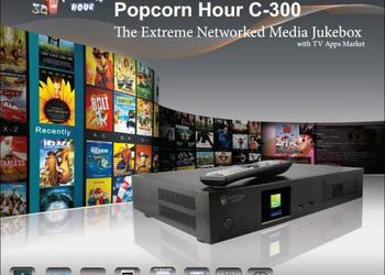 Медиаплеер Popcorn Hour C-300: Blu-Ray-привод и горячая замена жесткого диска