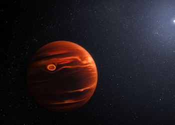 James Webb впервые в истории человечества зафиксировал пылевую бурю на планете в другой звёздной системе