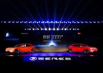 SERES SF5 Electric Car: первый в мире электромобиль на платформе Huawei DriveONE