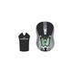 Manhattan MLBX Wireless Laser Mobile Mini Mouse 177078 Black USB