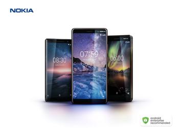 Nokia 8 Sirocco, 7 Plus и 6 присоединились к программе Android Enterprise Recommended
