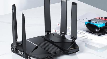 ZTE AX5400 Pro: router with Wi-Fi 6, twelve-core processor and six antennas for $85