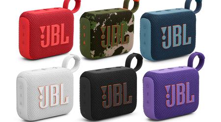JBL Go 4: compact wireless speaker with IP67 protection, Bluetooth 5.3, USB-C port and AURACAST technology for $60