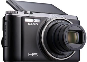 Компактная фотокамера Casio Exilim EX-ZR1200 с поворотным дисплеем