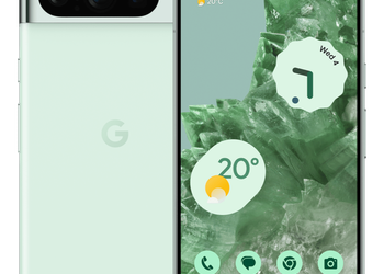Вот как будет выглядеть Google Pixel 8 Pro в новом цвете Minty Fresh