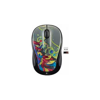 Logitech Wireless Mouse M325 Tropical Feathers Pink USB